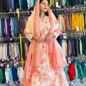 pink churidar